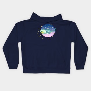 Galactic Whale Shark Kids Hoodie